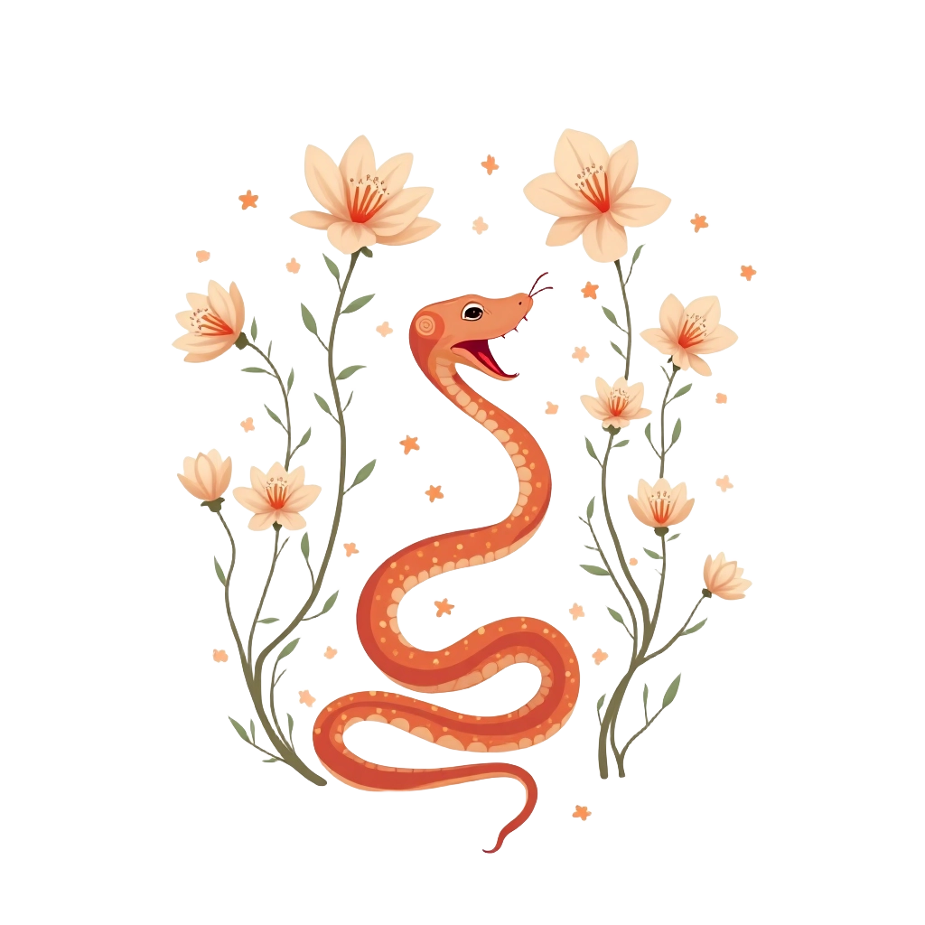 Floral Serpent